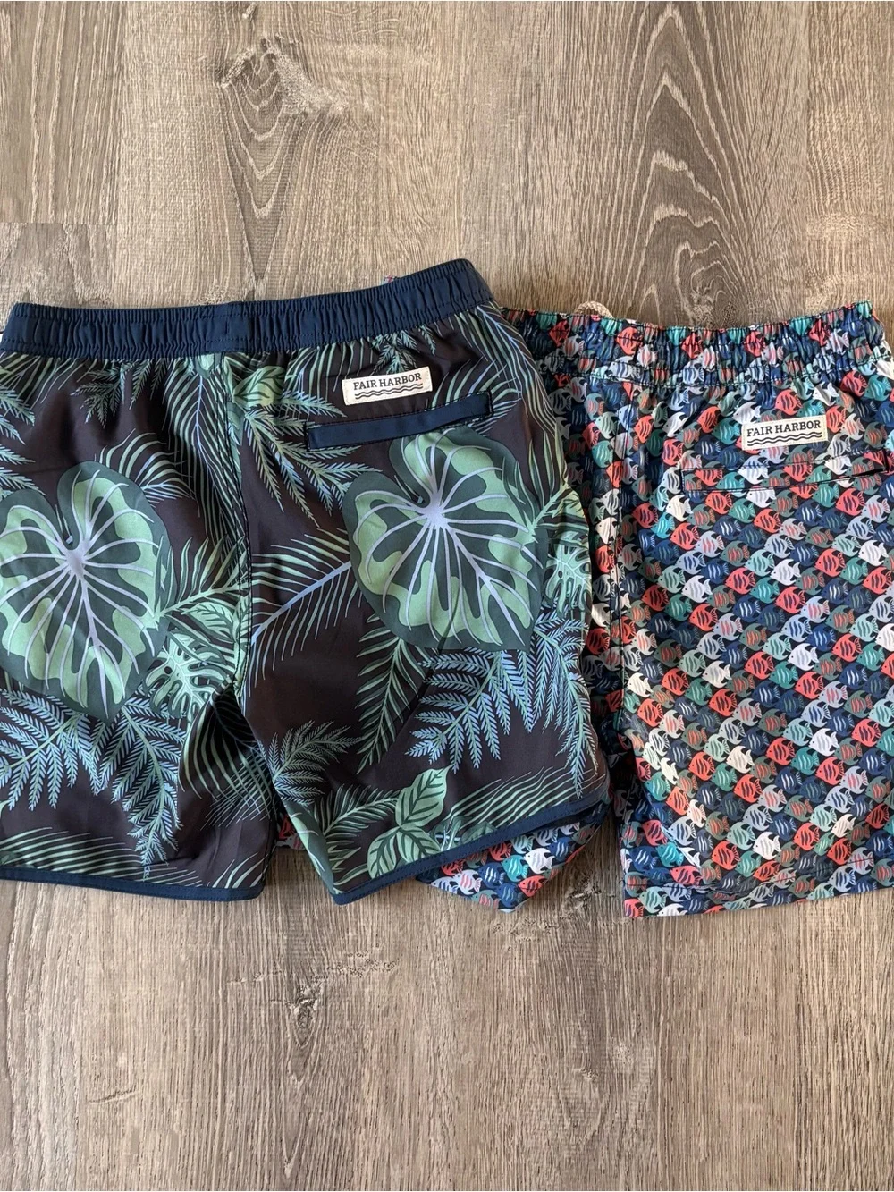 Fair Harbor Swim Trunks Boys Large - 2 Pairs EUC